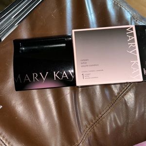 Really cute, portable compact case to add makeup mirror Mary Kay